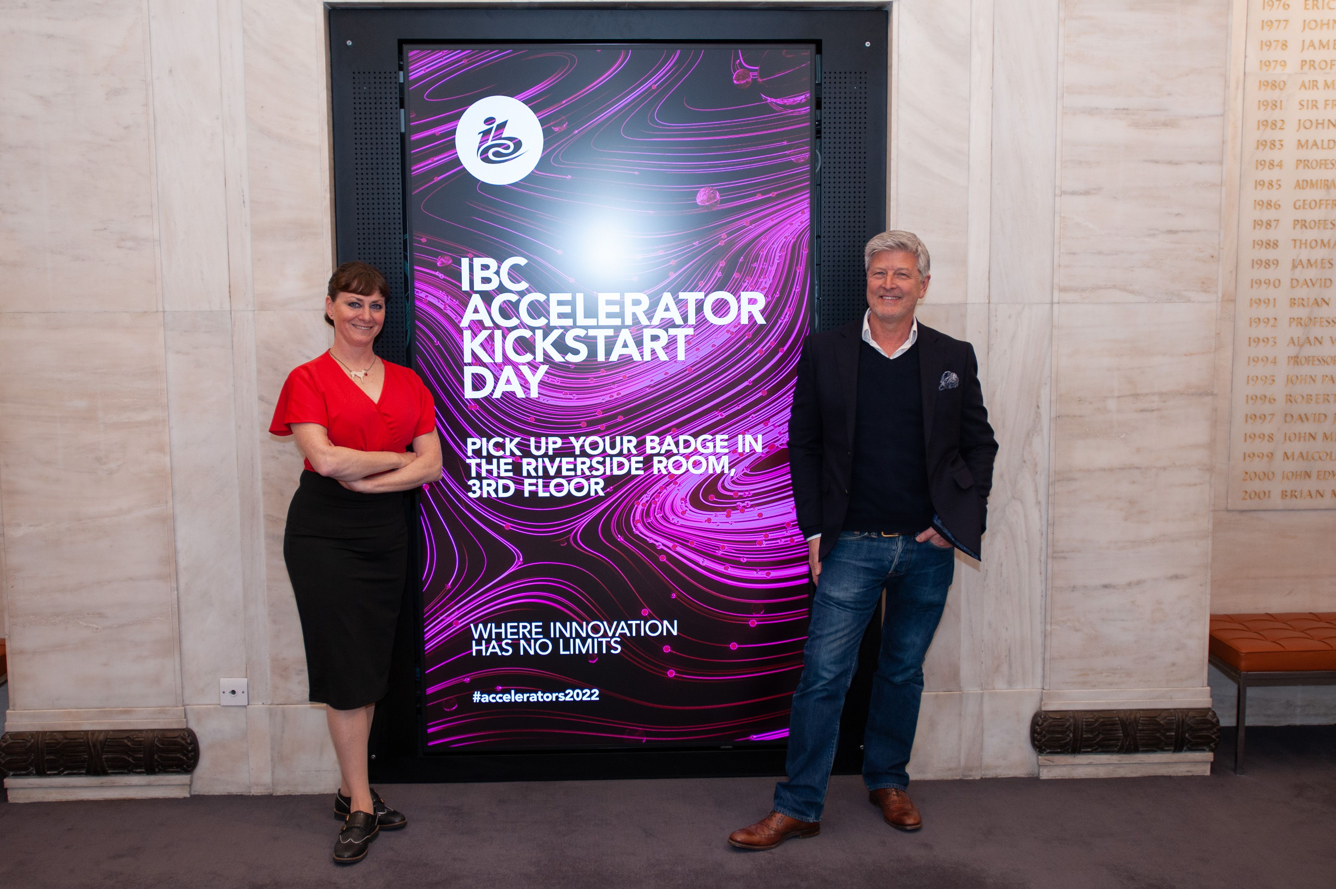 Press Release - IBC Kickstarts the 2022 Accelerator Innovation Programme with Round One - Quick Fire Pitches - At the IET -  19th April 2022